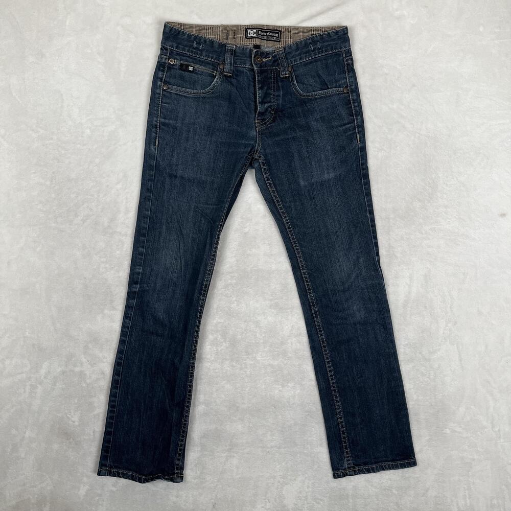 DC Shoes Devine Calloway Jeans Mens 30x30 Blue Regular Straight Stretch Denim